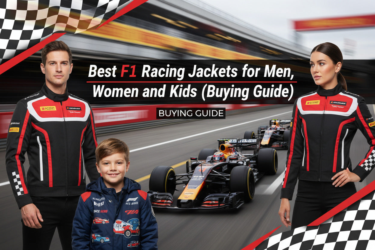 Best F1 Racing Jackets for Men, Women and Kids (Buying Guide)