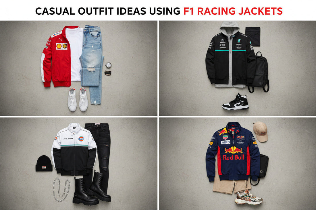 Casual Outfit Ideas Using F1 Racing Jackets
