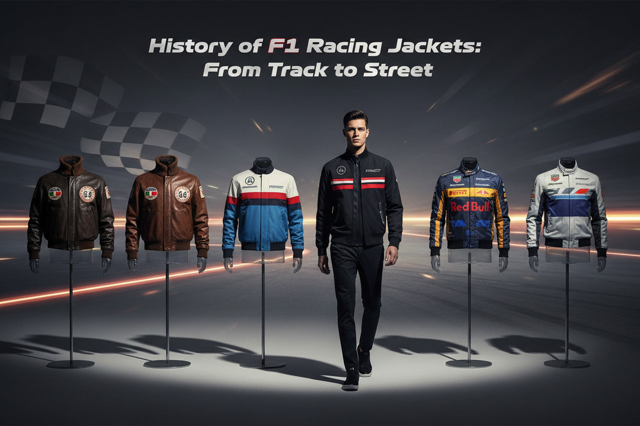 History of F1 Racing Jackets From Track to Street