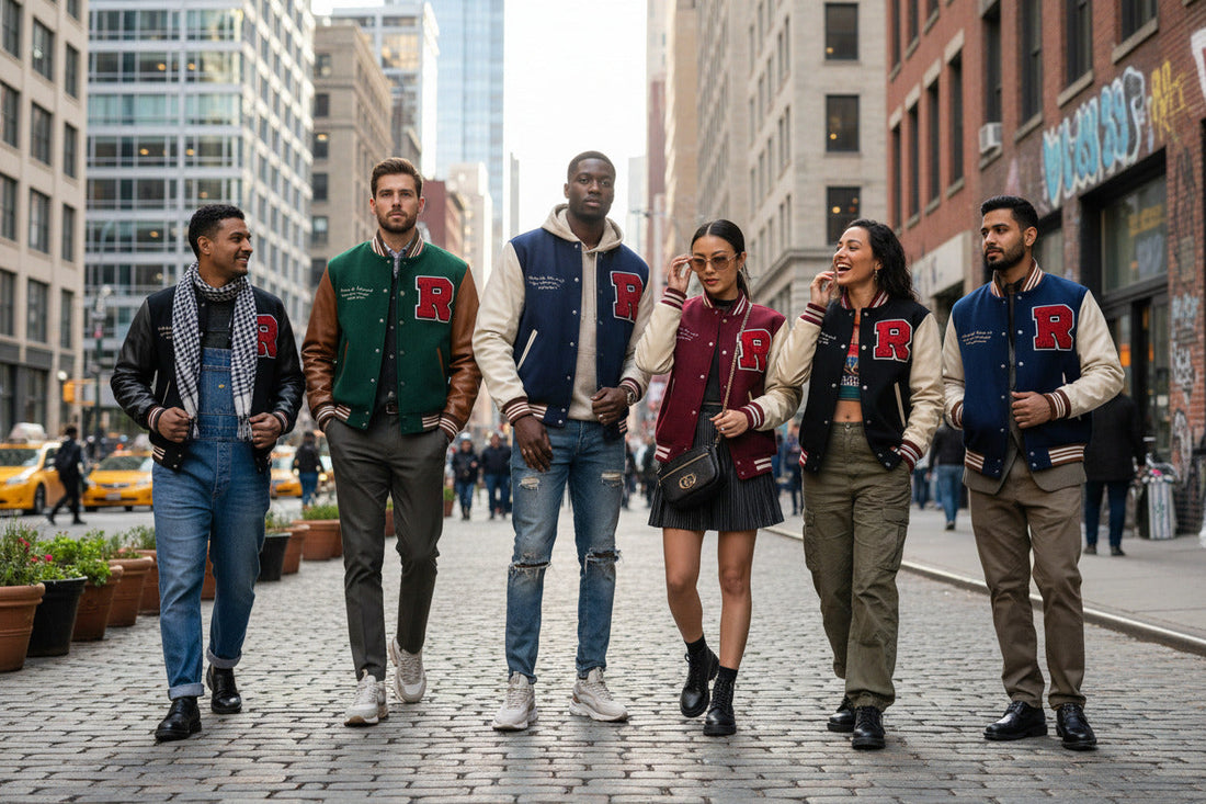 How American Varsity Jackets Took Over Global Fashion