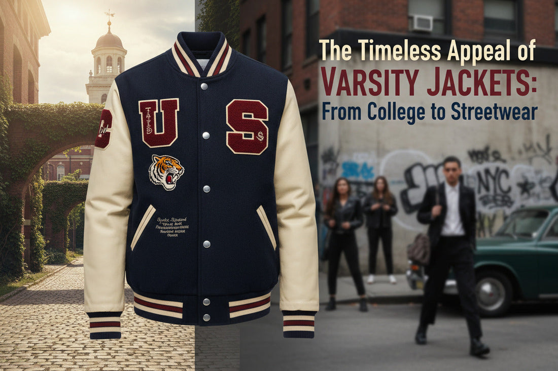 The Timeless Appeal of Varsity Jackets From College to Streetwear