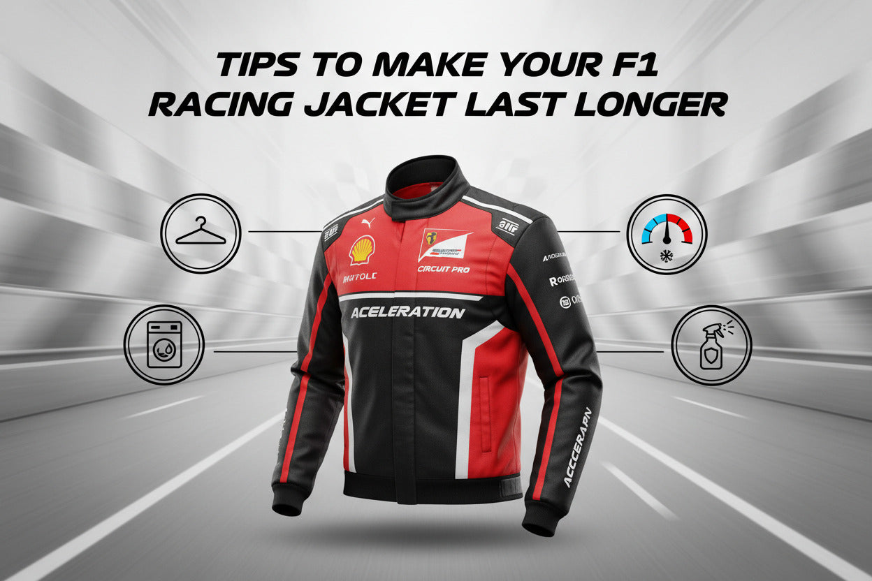 Tips to Make Your F1 Racing Jacket Last Longer