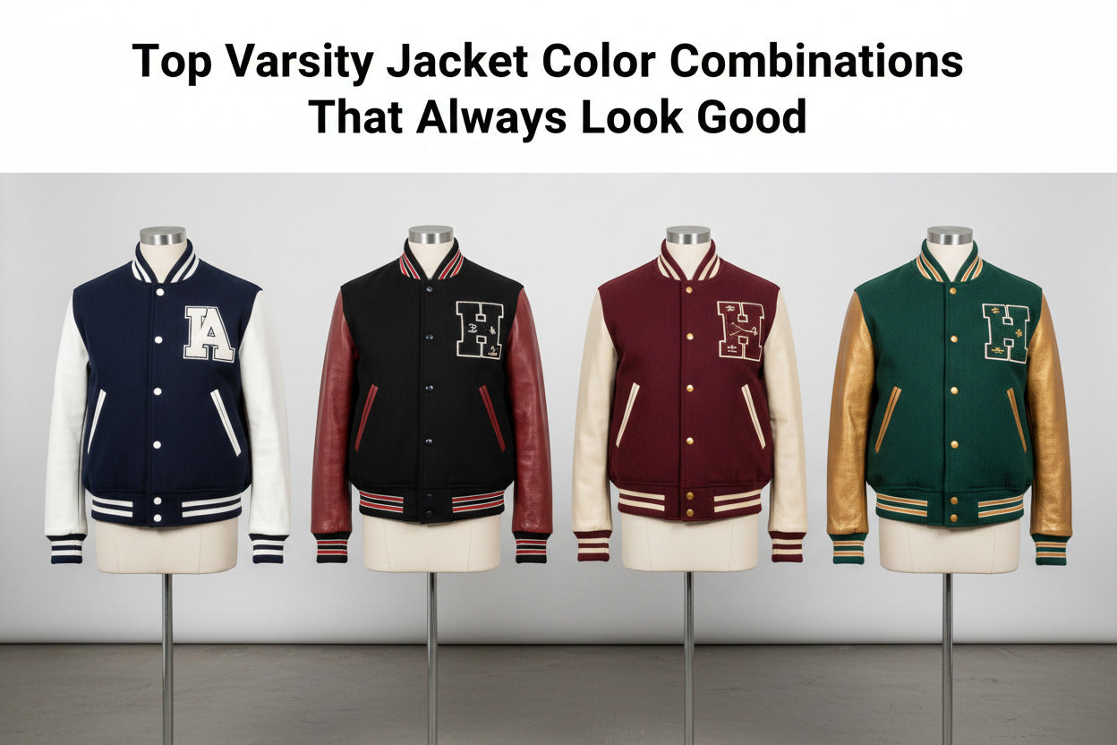 Top Varsity Jacket Color Combinations That Always Look Good