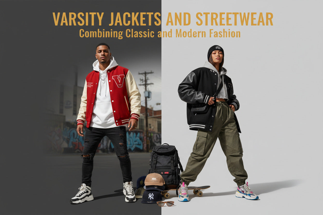 Varsity Jackets and Streetwear Combining Classic and Modern Fashion