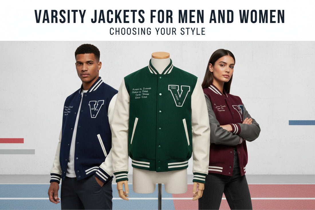 Varsity Jackets for Men and Women Choosing Your Style