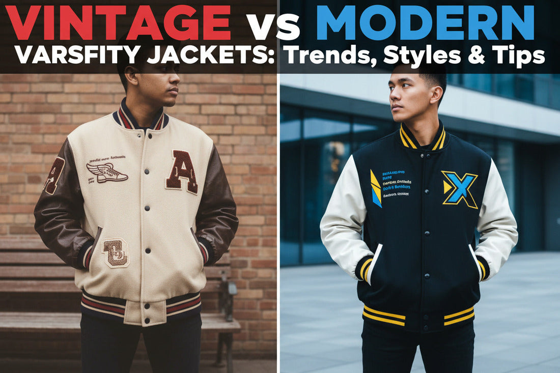 Vintage vs Modern Varsity Jackets Trends, Styles and Tips