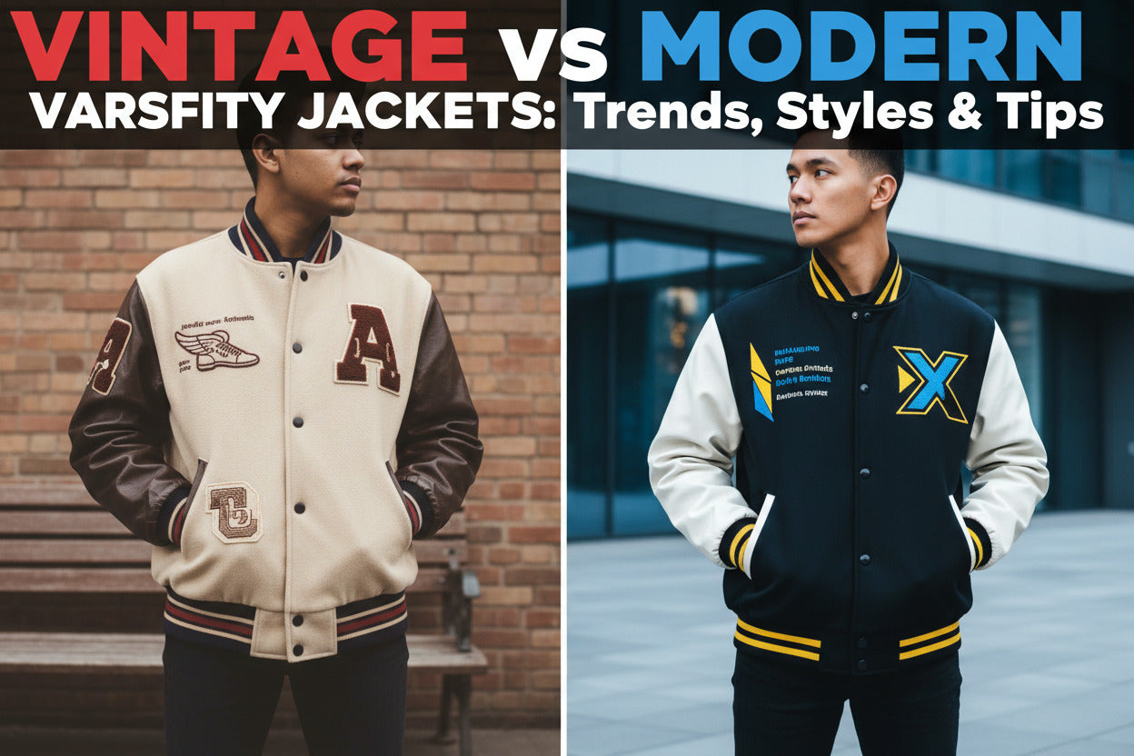Vintage vs Modern Varsity Jackets Trends, Styles and Tips