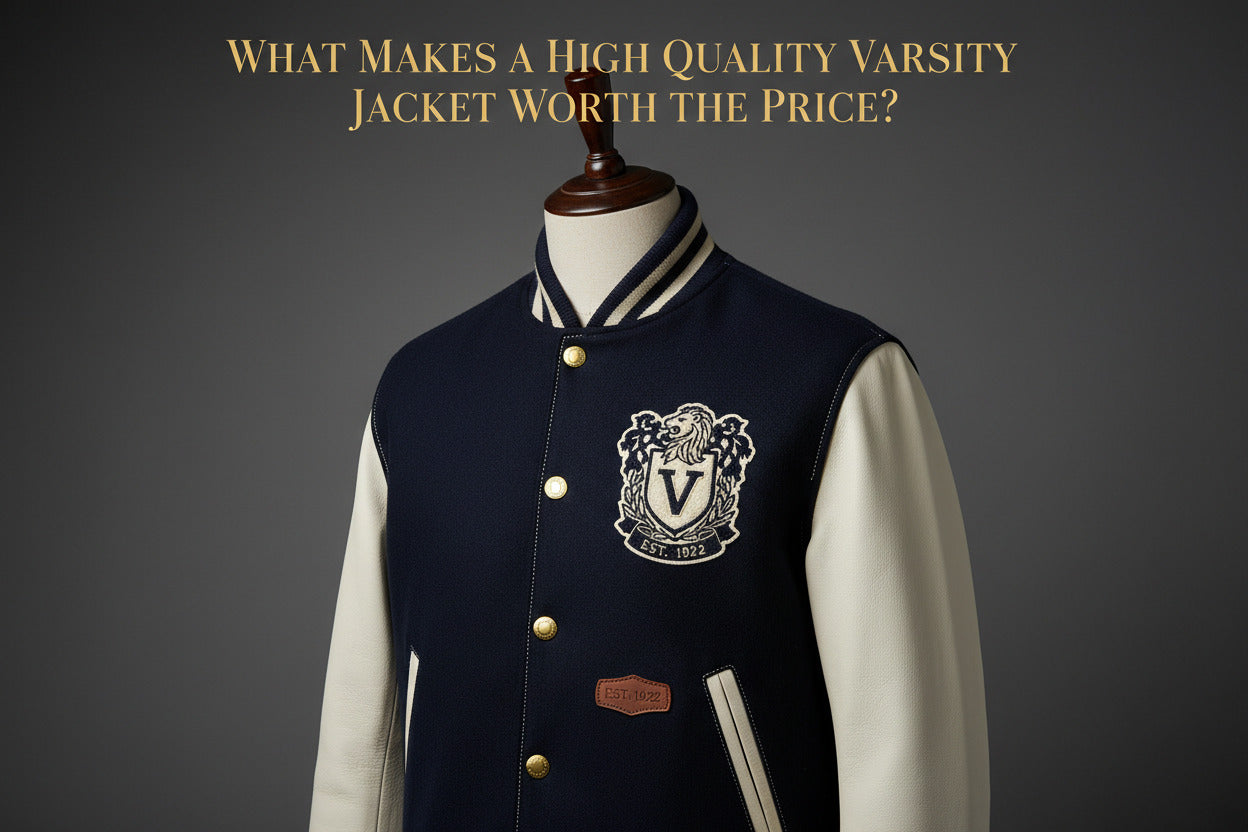 What Makes a High Quality Varsity Jacket Worth the Price