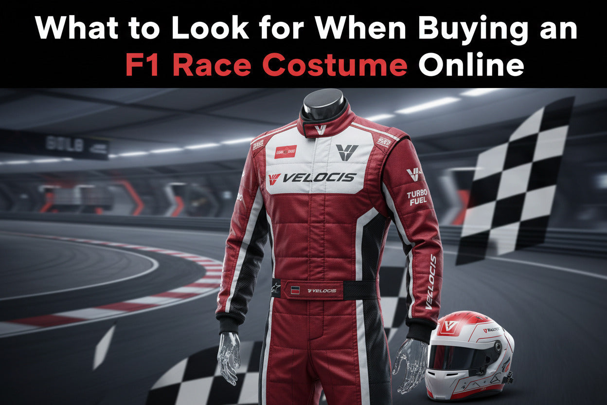 What to Look for When Buying an F1 Race Costume Online