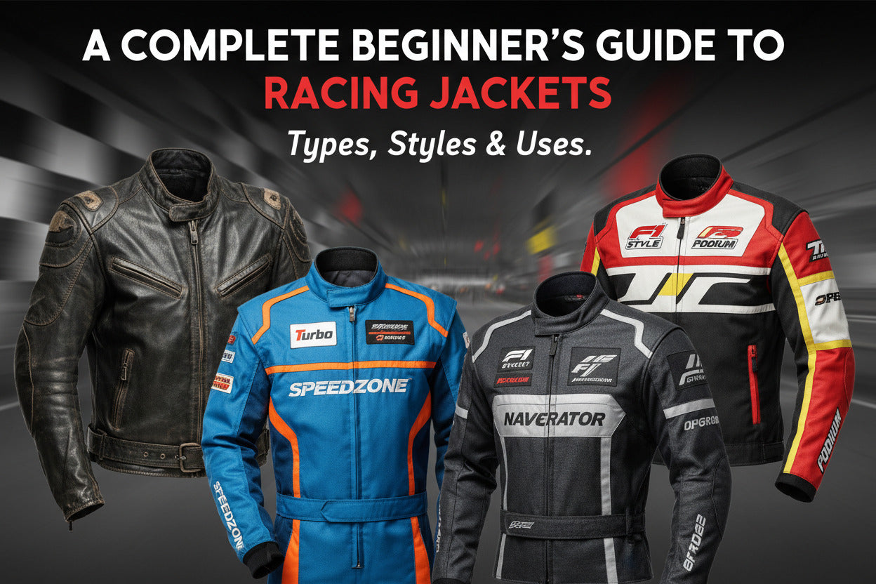 A Complete Beginner's Guide to Racing Jackets: Types and Styles