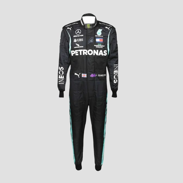 Black Driver Inspired Motorsport Racing Suit