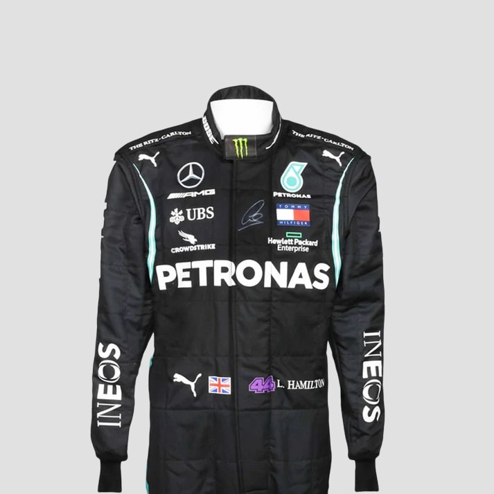 Black Driver Inspired Motorsport Racing Suit