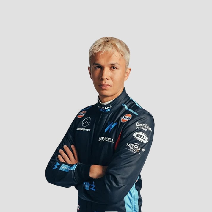 Black & Blue Performance Racing Suit Inspired by Pro Driver Style