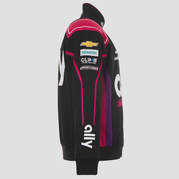 Black & Pink Performance Racing Street Jacket