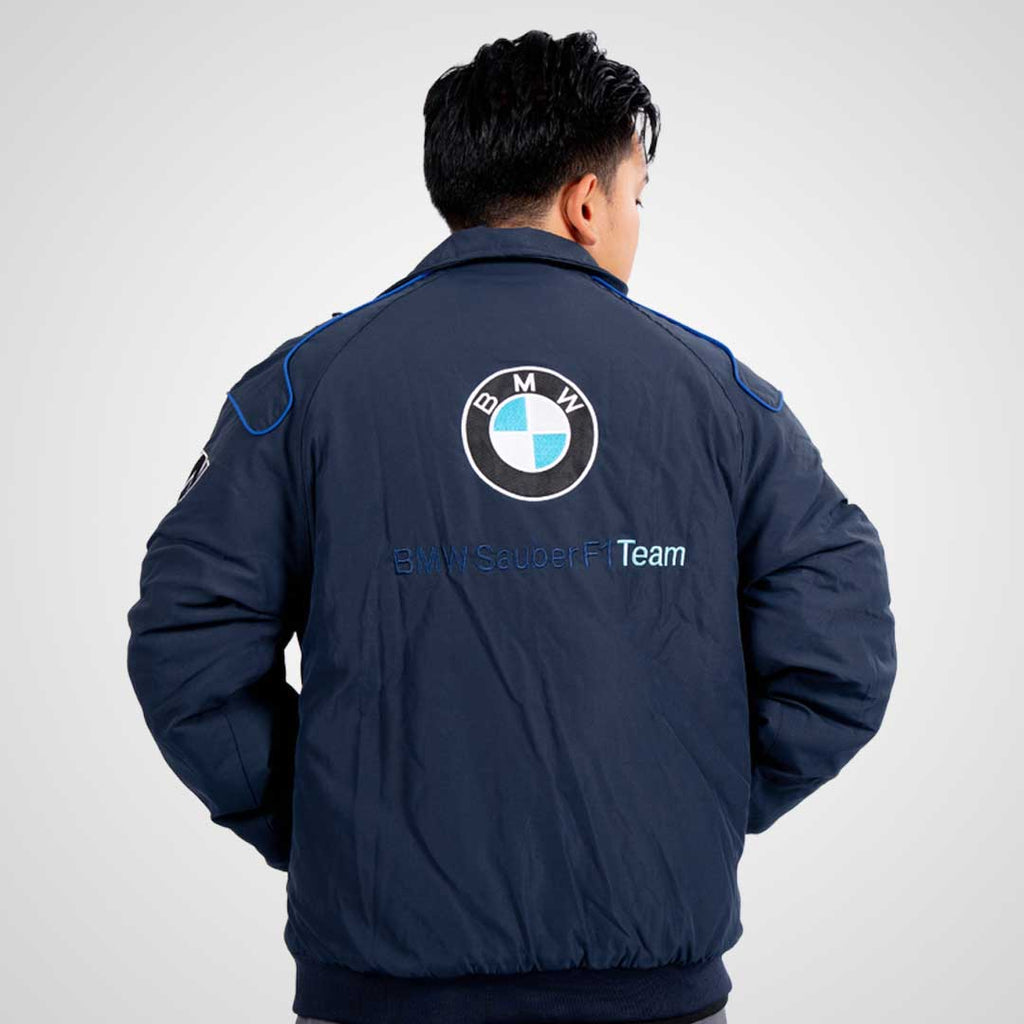 Blue Vintage Motorsport Racing Jacket