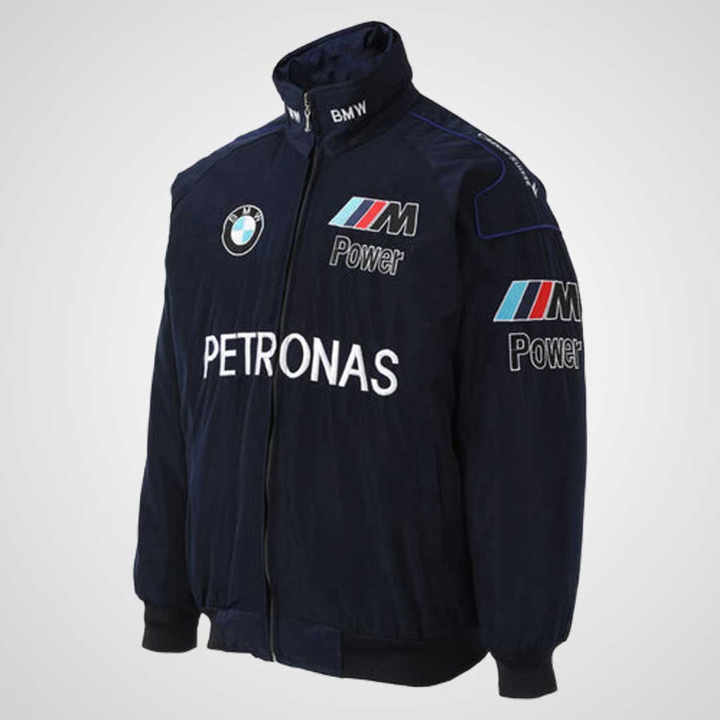 Blue Vintage Motorsport Racing Jacket