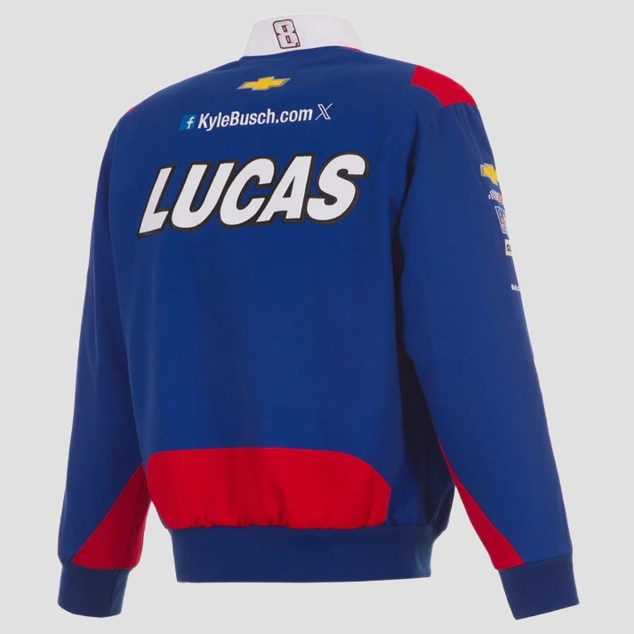 Blue Lucas Oil Motorsport Jacket