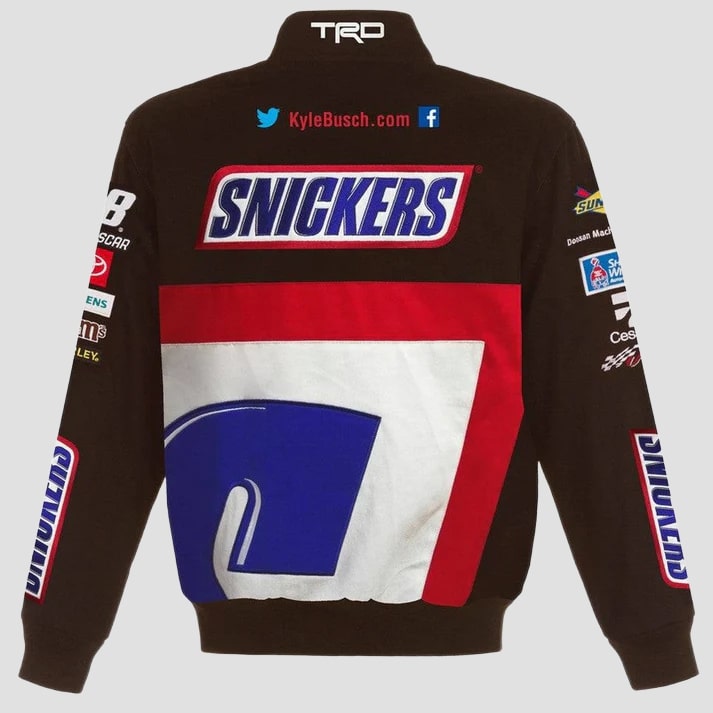 Brown Twill Motorsport Fan Jacket