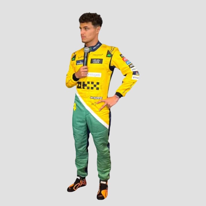 Monaco Edition Yellow & Green Racing Suit