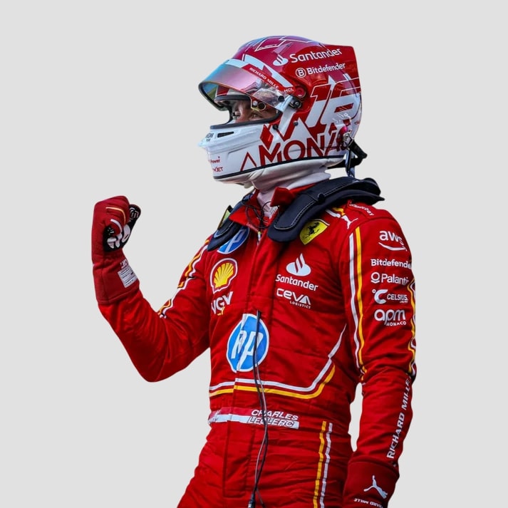 Monaco GP Red Driver Inspired Motorsport Racing Suit