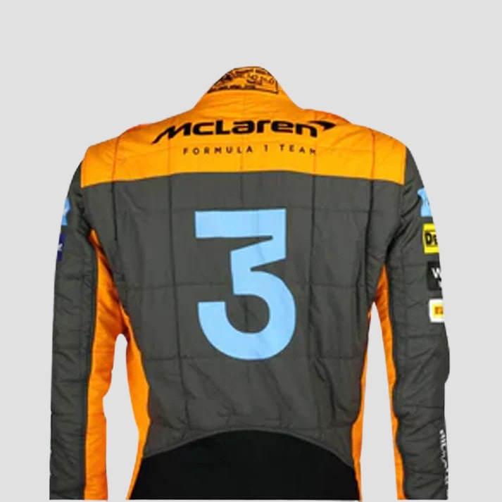 Orange & Black Performance Racing Suit