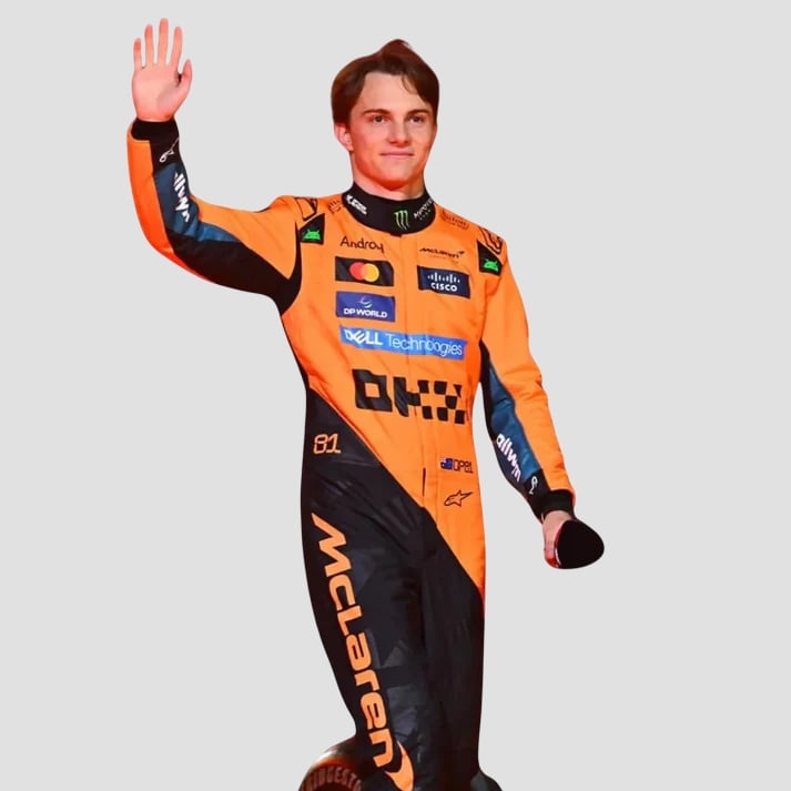 Orange & Black Performance Racing Suit