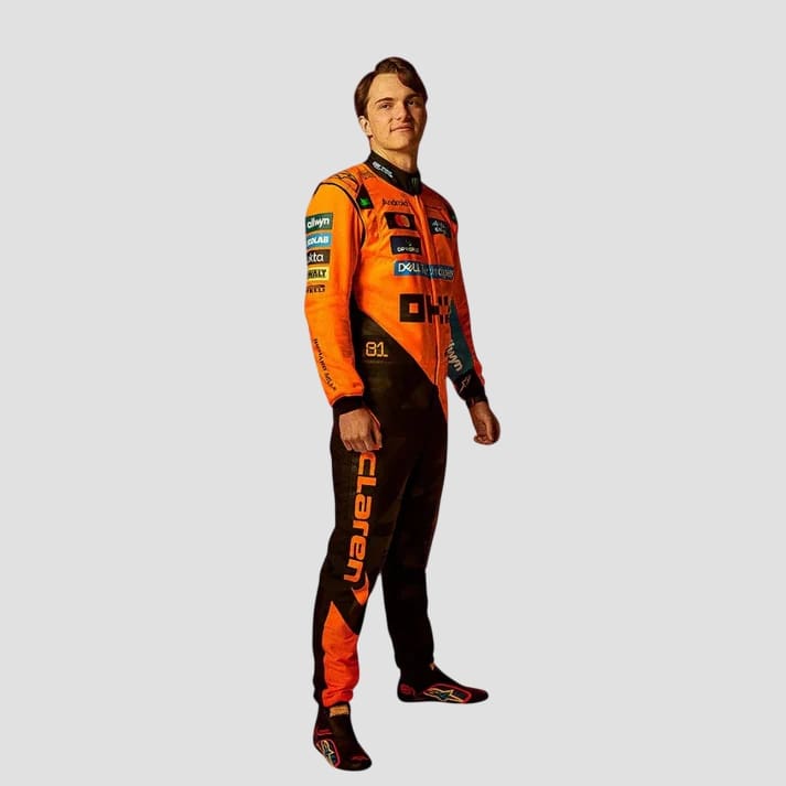 Orange & Black Performance Racing Suit