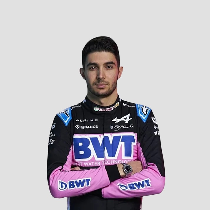 Pink & Black Performance Racing Suit Inspired by Pro Driver Style