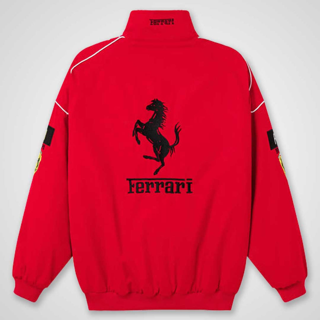 Red Italian Vintage Racing Jacket