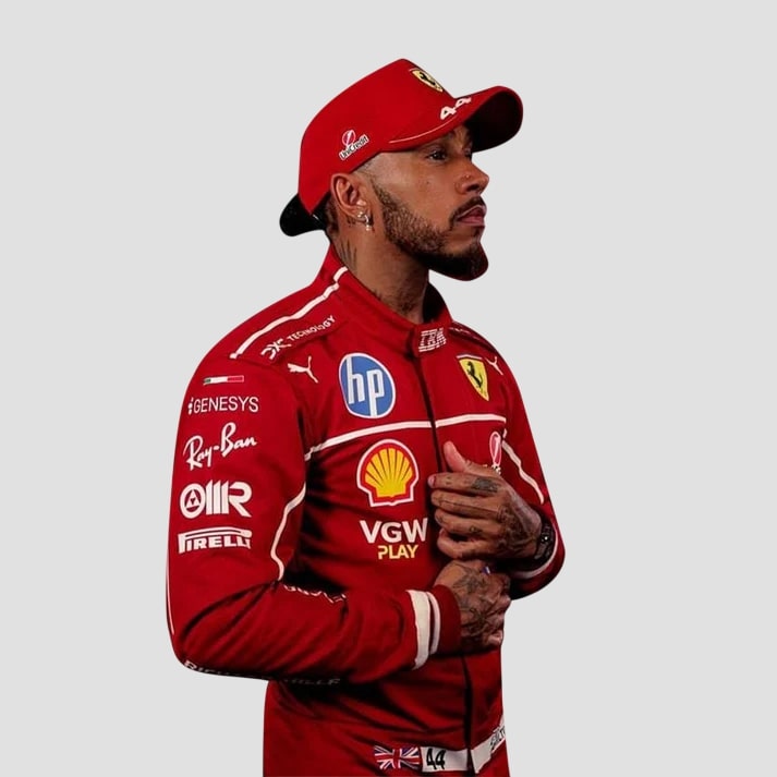 Red Performance Driver Inspired Motorsport Racing Suit