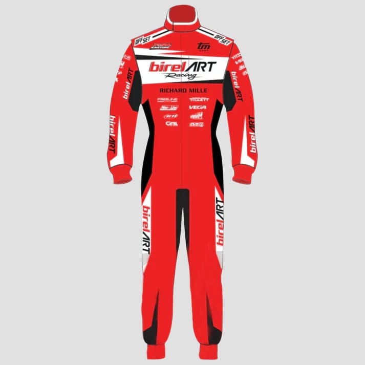 Red Performance Kart Racing Suit