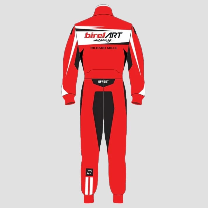 Red Performance Kart Racing Suit