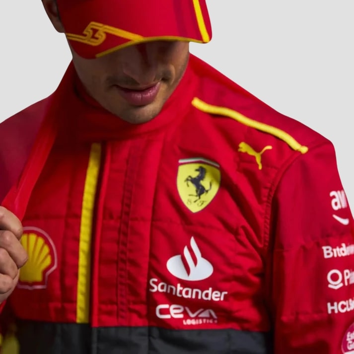 Red Spain GP Driver Inspired Motorsport Racing Suit