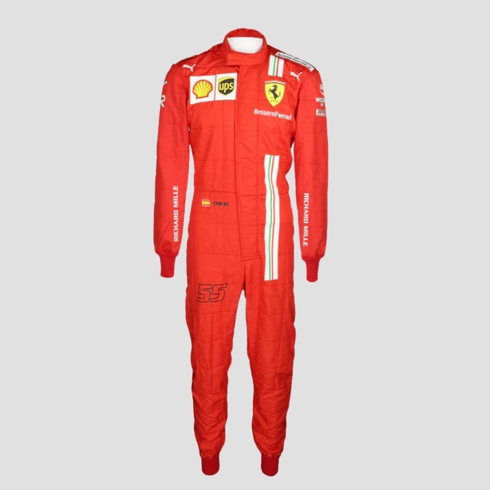 Red & White Performance Racing Suit