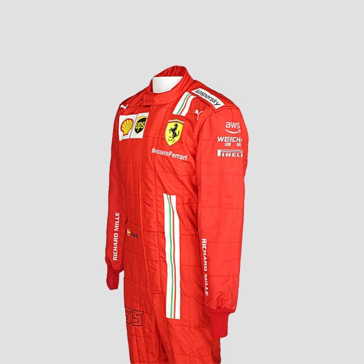 Red & White Performance Racing Suit