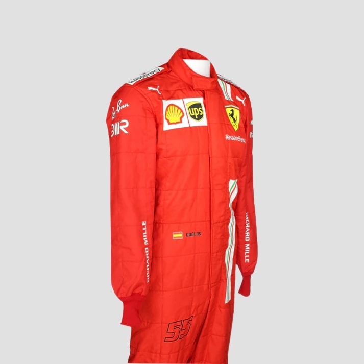 Red & White Performance Racing Suit