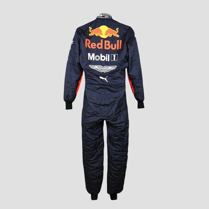 Stylish Black & Red Performance Racing Suit
