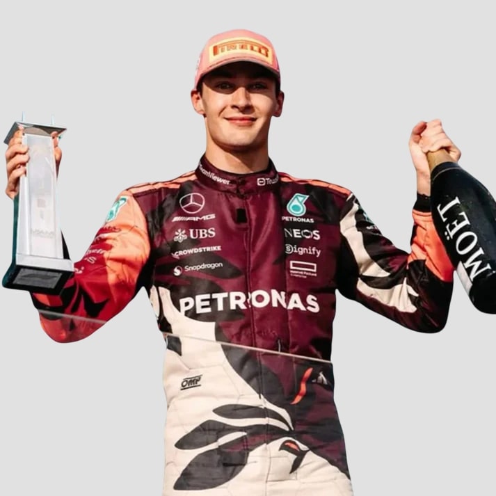 Stylish Multicolor Performance Racing Suit