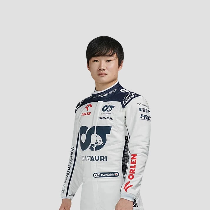 Stylish White & Blue Motorsport Racing Suit