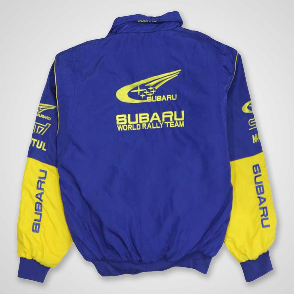 Blue Vintage Rally Racing Jacket
