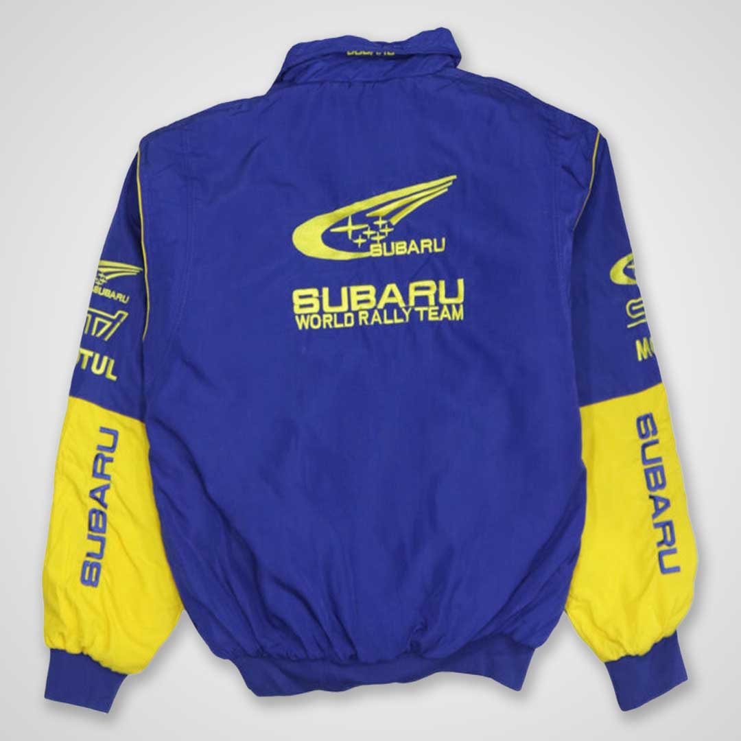 Blue Vintage Rally Racing Jacket