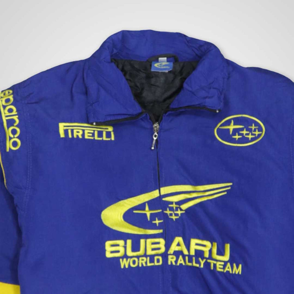 Blue Vintage Rally Racing Jacket