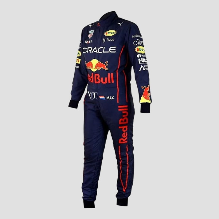 Timeless Black & Red Racing Suit