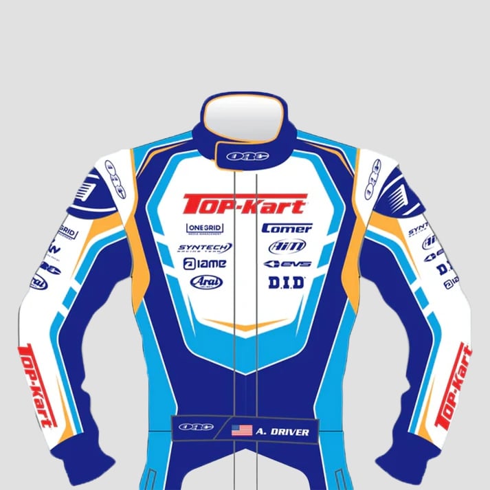 Top Performance Trendy Kart Racing Suit