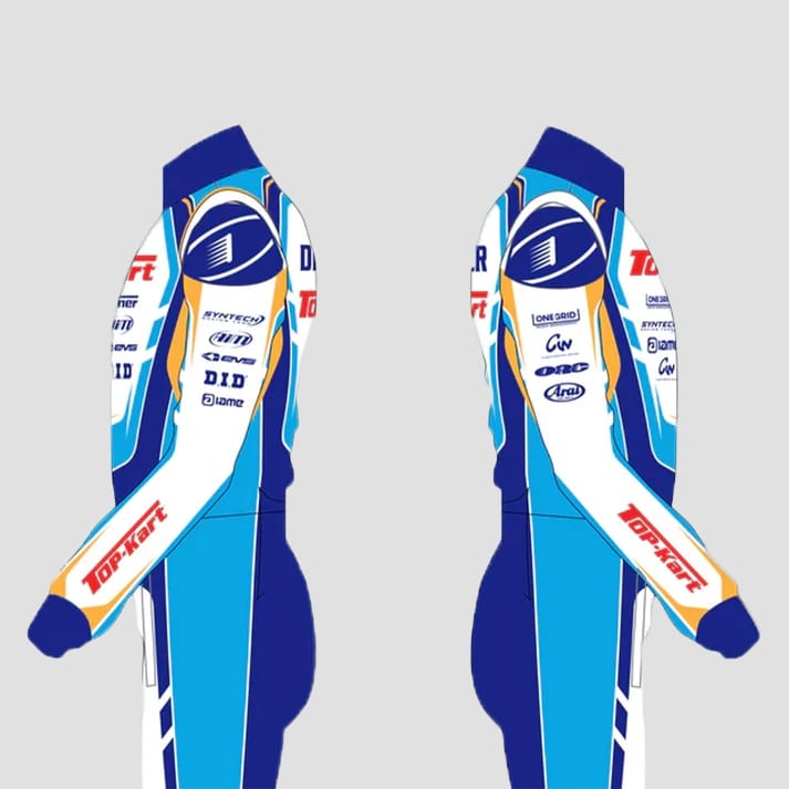 Top Performance Trendy Kart Racing Suit