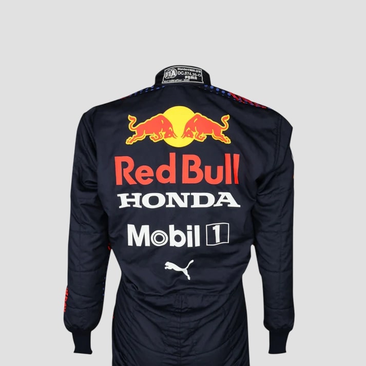 Trendy Black & Red Racing Suit
