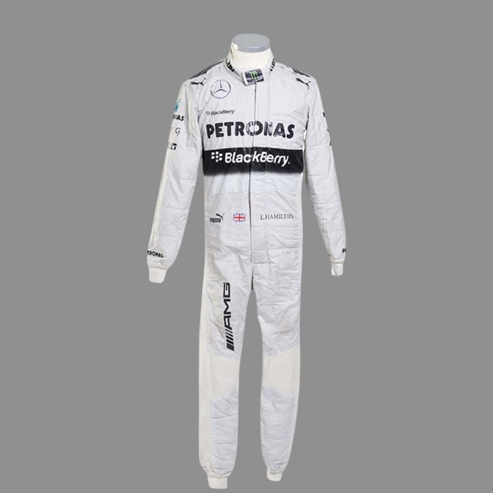 White Driver Inspired Motorsport Racing Suit