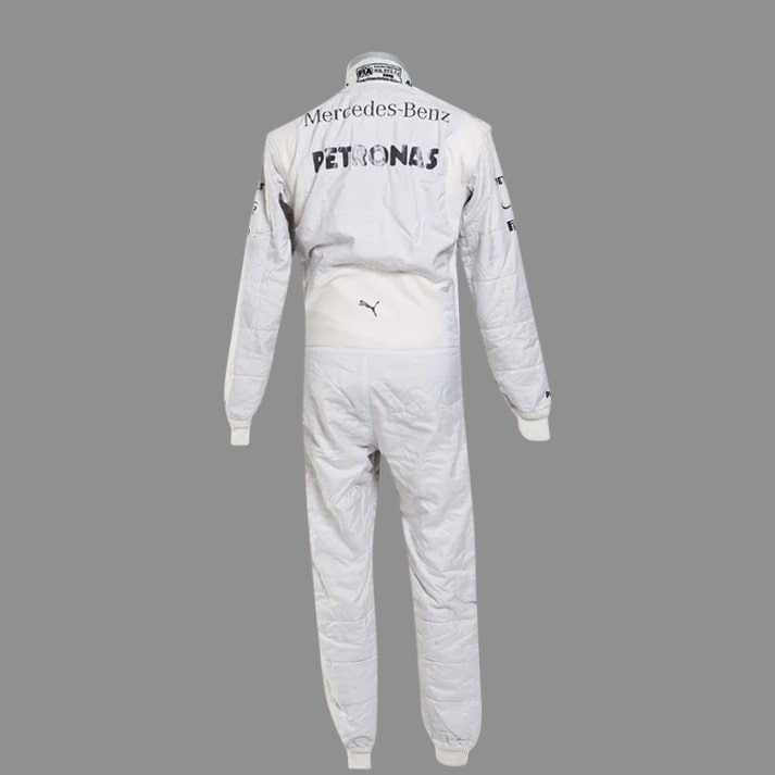 White Driver Inspired Motorsport Racing Suit