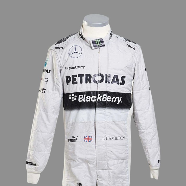 White Driver Inspired Motorsport Racing Suit