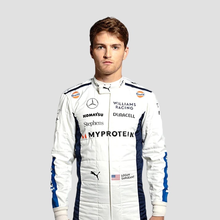 White Performance Racing Suit Inspired by Pro Driver Style